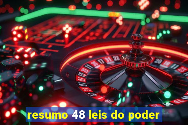 resumo 48 leis do poder